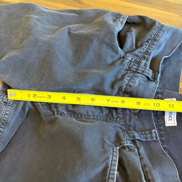 Vintage Versace Jeans Collection Pants Mens 32 Straight Logo Black Distressed - Picture 15 of 15